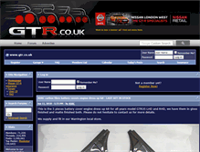 Tablet Screenshot of gtr.co.uk